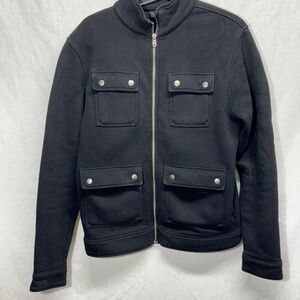 Marc Anthony Black Zip Up Jacket